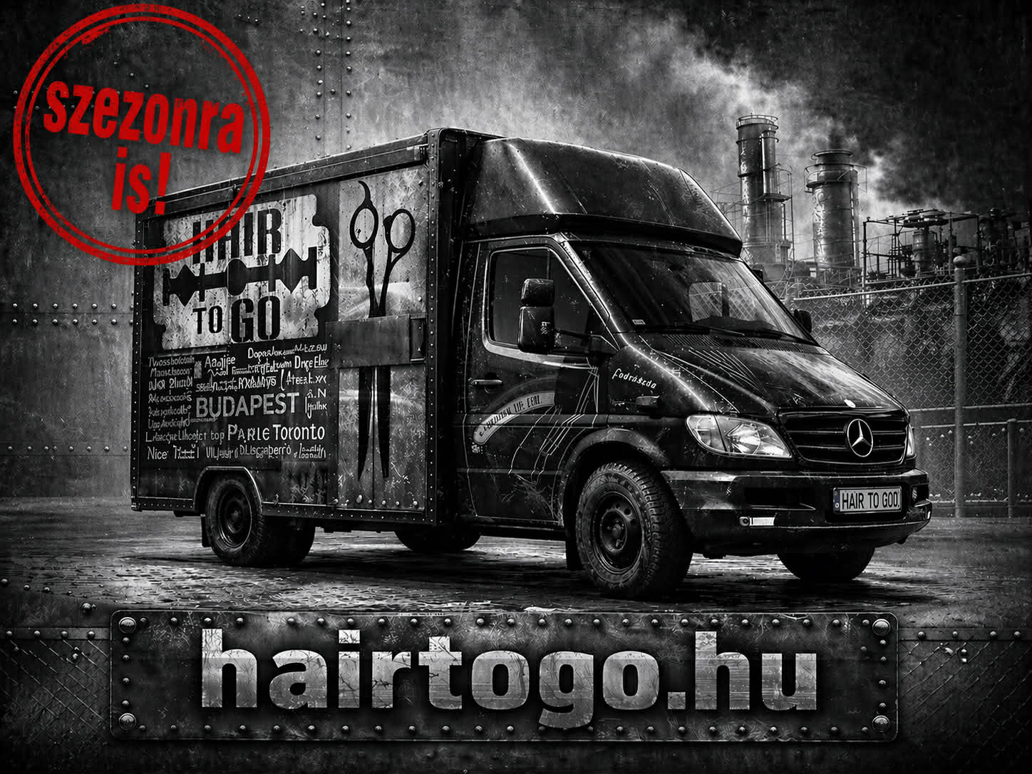 HairToGo mobil fodrászbusz